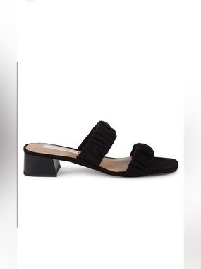 Saks Fifth Avenue Rosie Microsuede Mini Block Heel Sandals